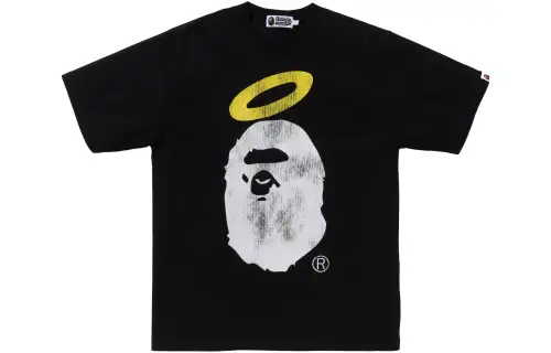 Bape X Union Pigment Dyed Ape Head Tee