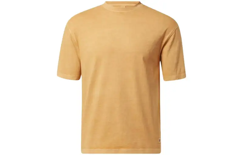 Reebok Classics Natural Dye T Shirt Unisex Peach Fleece