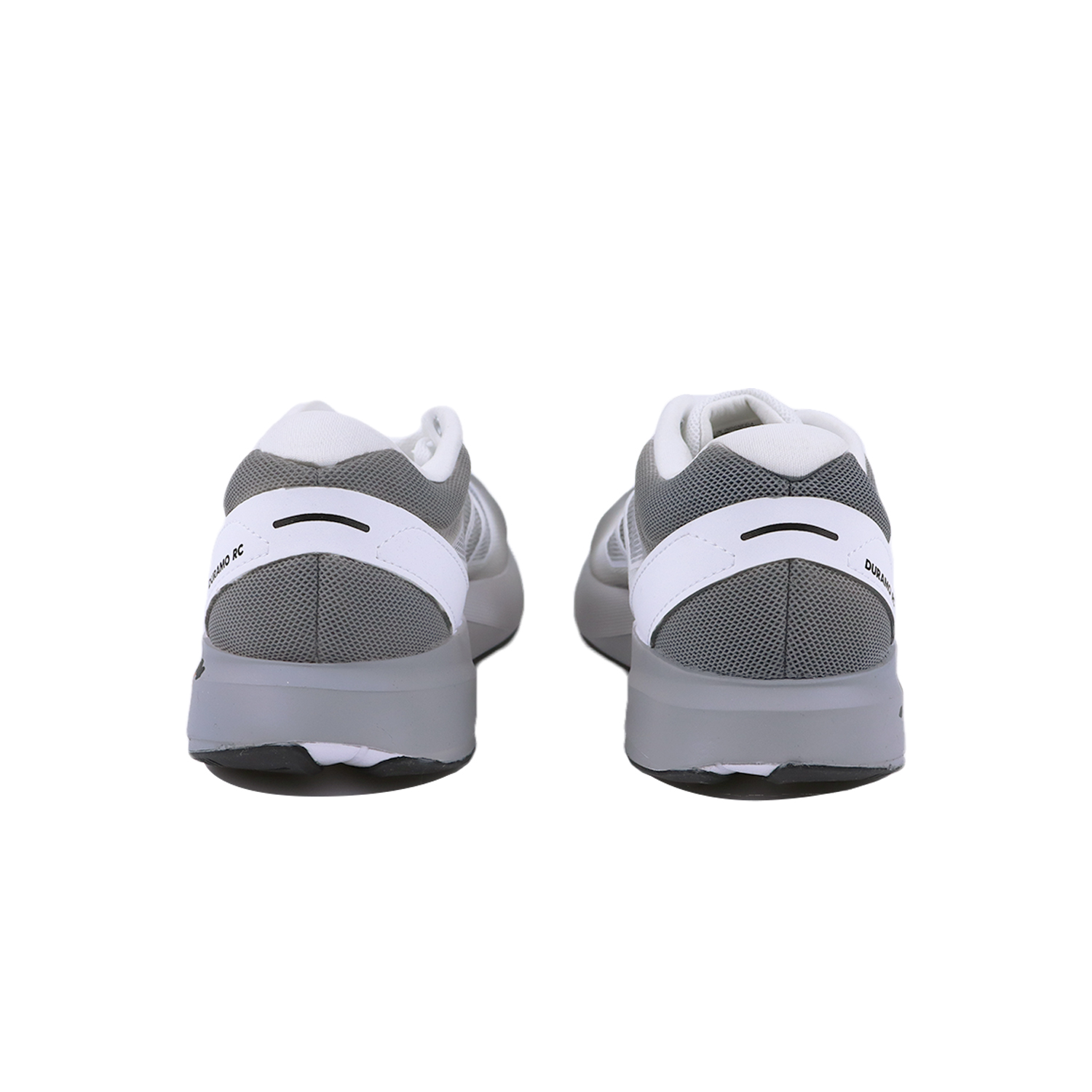Adidas Duramo RC Mesh Cushioning Abrasion Resistant Breathable Low top Casual Running Shoes Unisex Gray