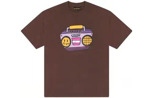 Drew House FW23 T Shirt Unisex Brown