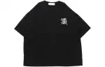 Converse T Shirts Men's Black Crew Neck Moderate Straight Fit