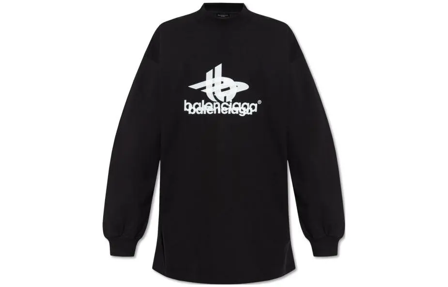 Balenciaga T Shirt Men's Regular Fit Black