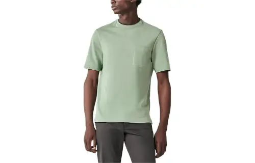 HERMES T Shirt Men's Aqua Green