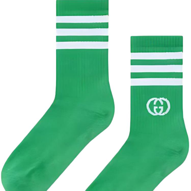 GUCCI x Adidas Crew Socks Unisex 1 Pack Green