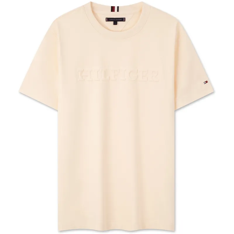 Tommy Hilfiger T-Shirts Men's Crew Neck Moderate