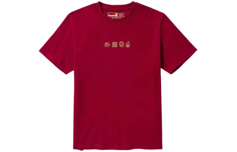Timberland T Shirt Unisex Bicycle Red