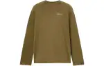 Timberland T Shirts Men's Burnt Olive Crew Neck Moderate Straight Fit