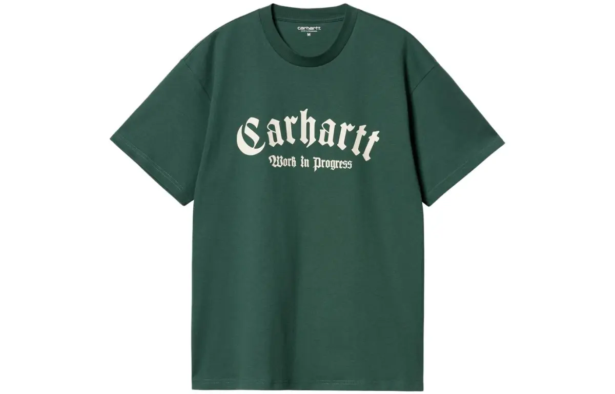 Carhartt WIP T Shirt Men's Fine Leaf Celery