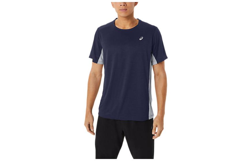 Asics Train Sana Short Sleeve T Shirt Men's Dark Blue