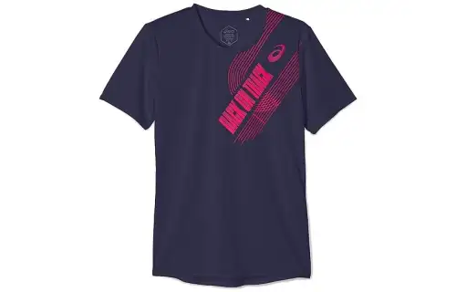 Asics T Shirt Men's Marine Blue