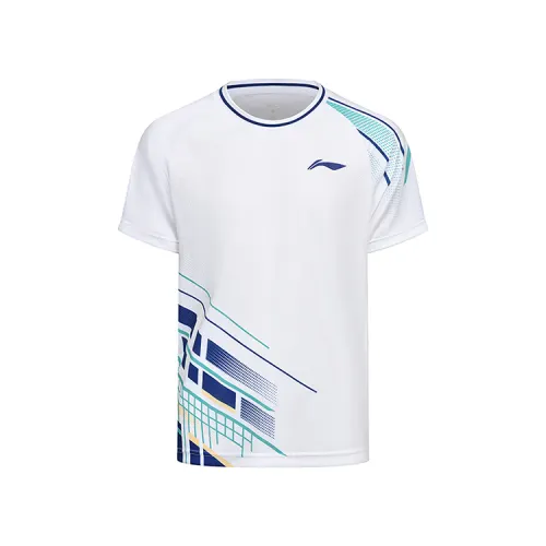 Li Ning Regular T Shirt Unisex White