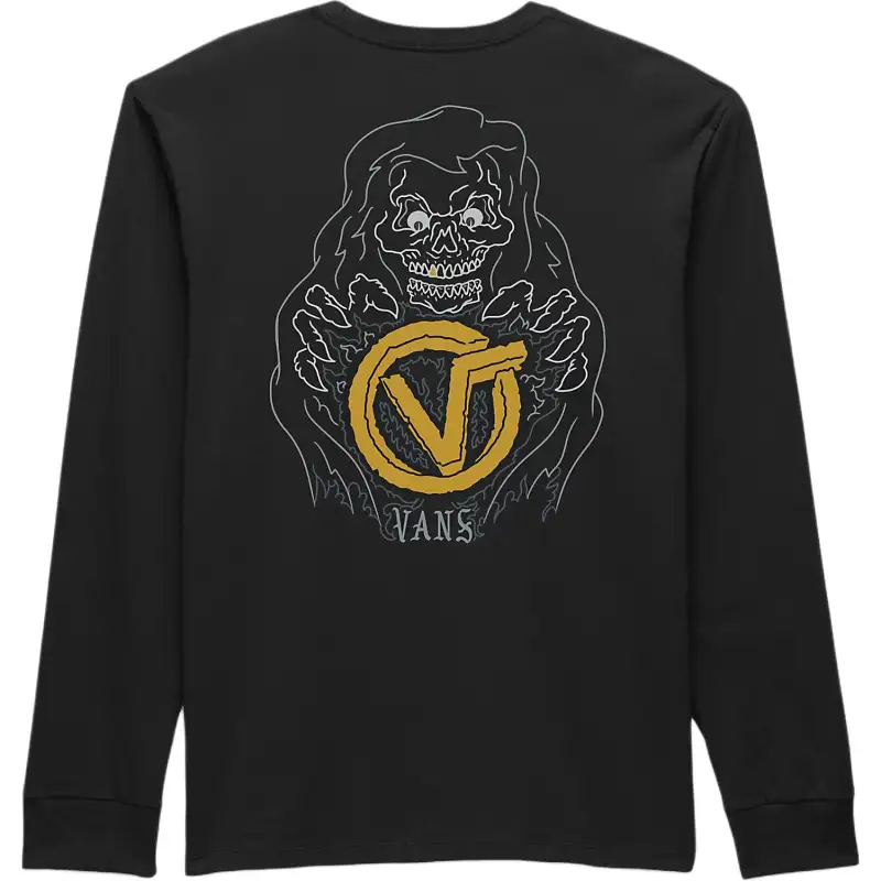 Vans Reapen Long Sleeve T Shirt T Shirt Unisex Black