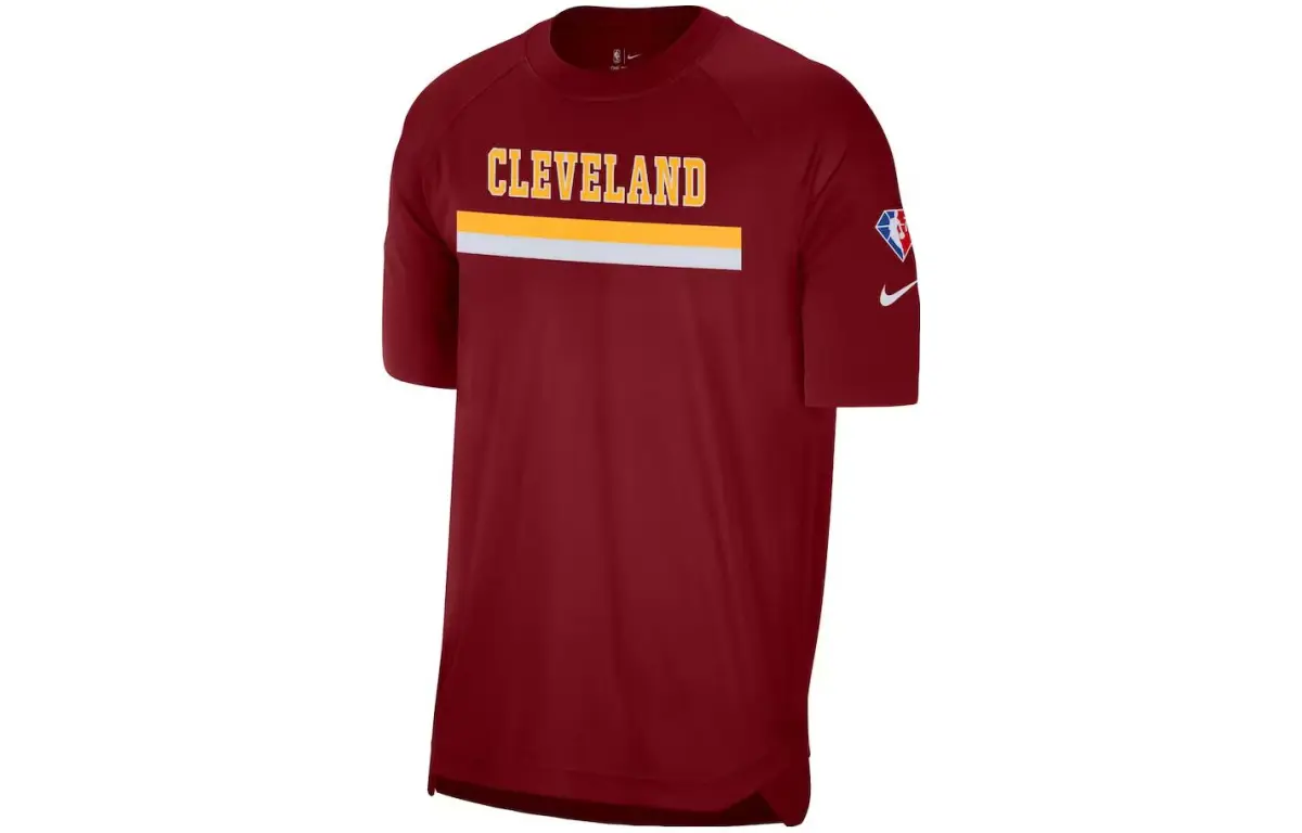 Nike T Shirt City Edition 2021/22 Cleveland Cavaliers Unisex Bright Red