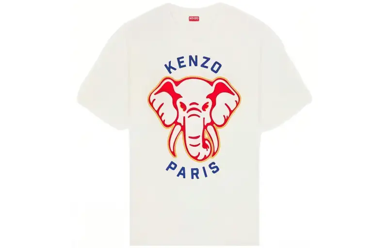 KENZO SS24 Drop Shoulder Sleeve T-Shirt Men's