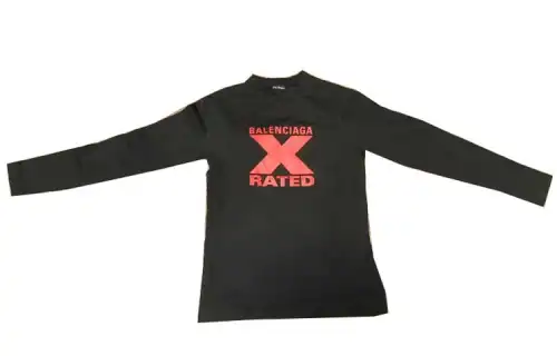 Balenciaga T Shirt Regular Fit Men's Black