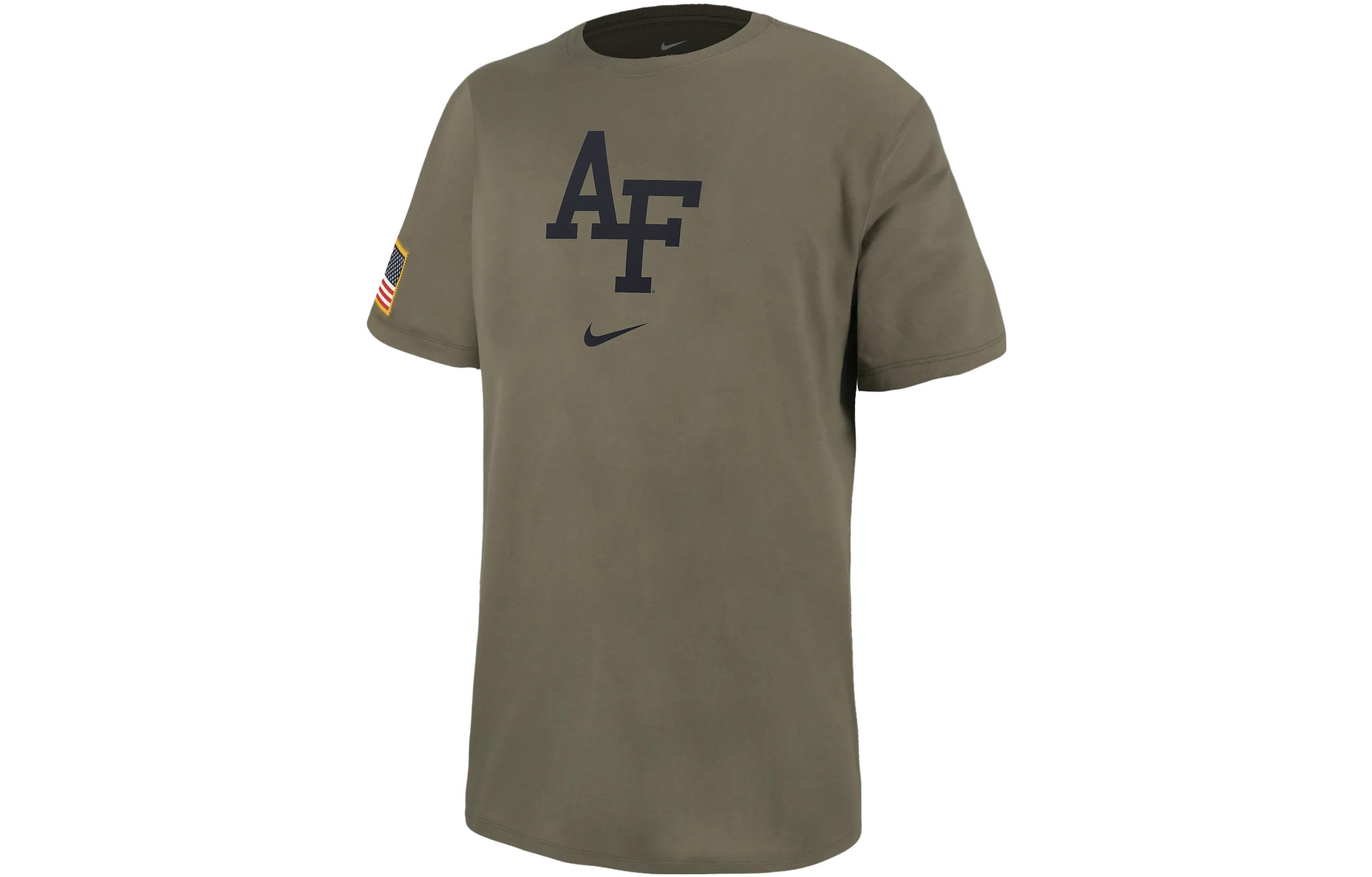 Nike Air Force T Shirt Men's Medium Olive