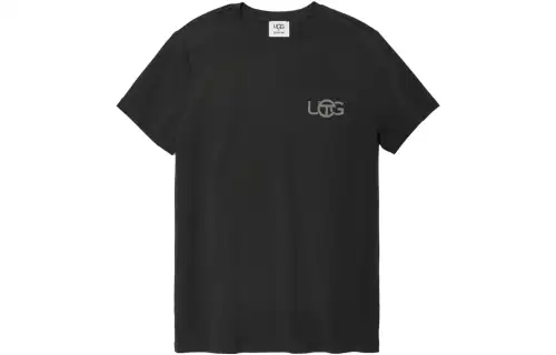 UGG All Gender Telfar Logo Tee T Shirt Men's Black