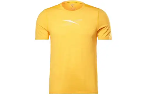 Reebok Sports Life Collection Workout Ready Activchill T Shirt Men's Orange Yellow