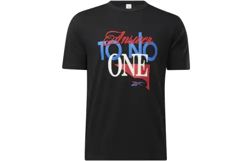 Reebok BB ANSWER To NO ONE T Shirt Men's Black