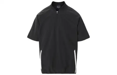 ASICS T Shirts Men's Black Crew Neck Moderate Straight Fit
