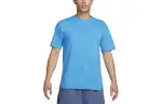Nike ACG T Shirts Men's Blue Crew Neck Moderate Straight Fit