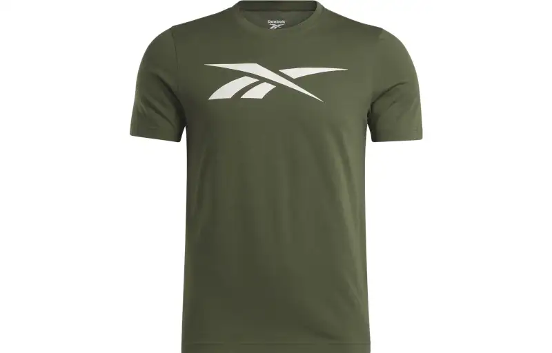 Reebok Graphic Series Vector T Shirt Men's School Team Green