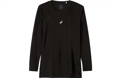 ASICS T Shirts Men's Black Crew Neck Moderate