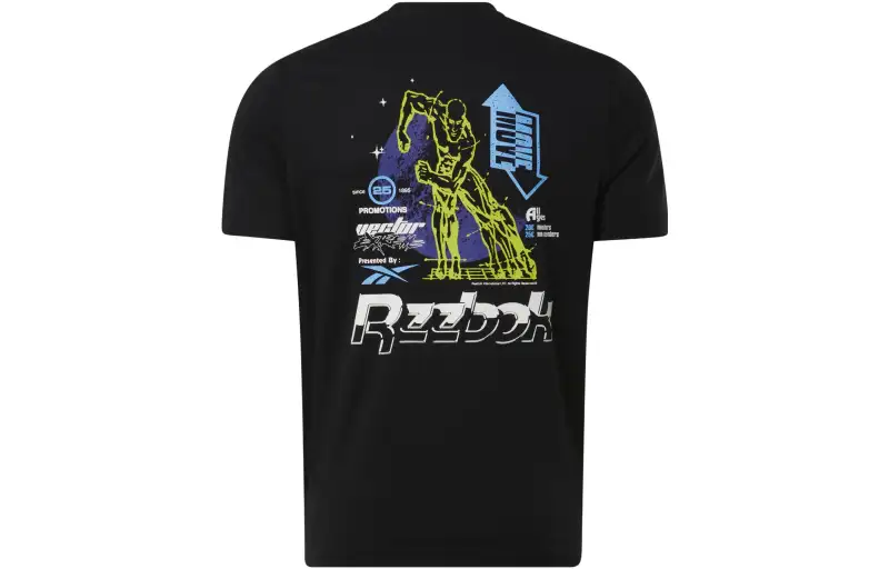 Reebok GS PRESENTED By RBK T Shirt Men's Black