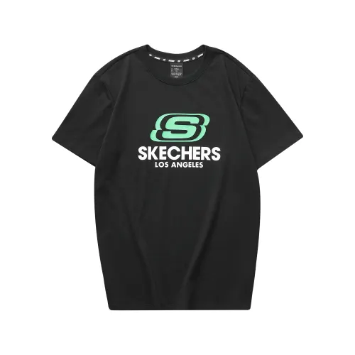 Skechers T Shirt Unisex Carbon Black