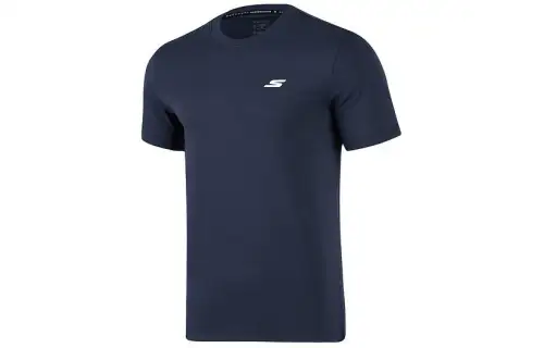 Skechers T Shirt Men's Marine Collegiate Blue