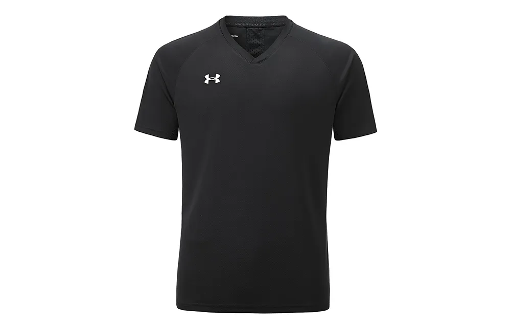 Under Armour T Shirts Unisex V Neck Moderate Straight Fit