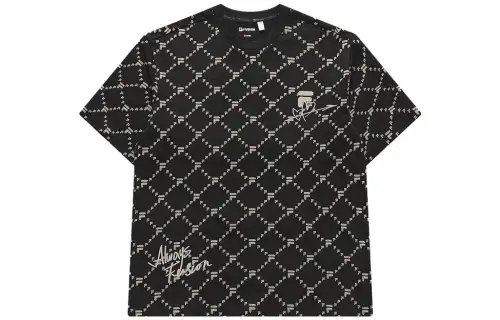 FILA FUSION FOB T Shirt Unisex Jet Black