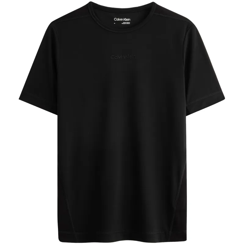 Calvin Klein Rubberised logo Performance T shirt