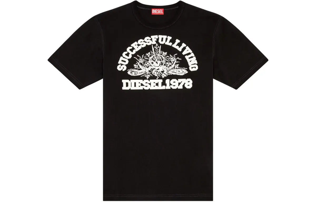 DIESEL T-Justil-N1 Logo-print T-shirt