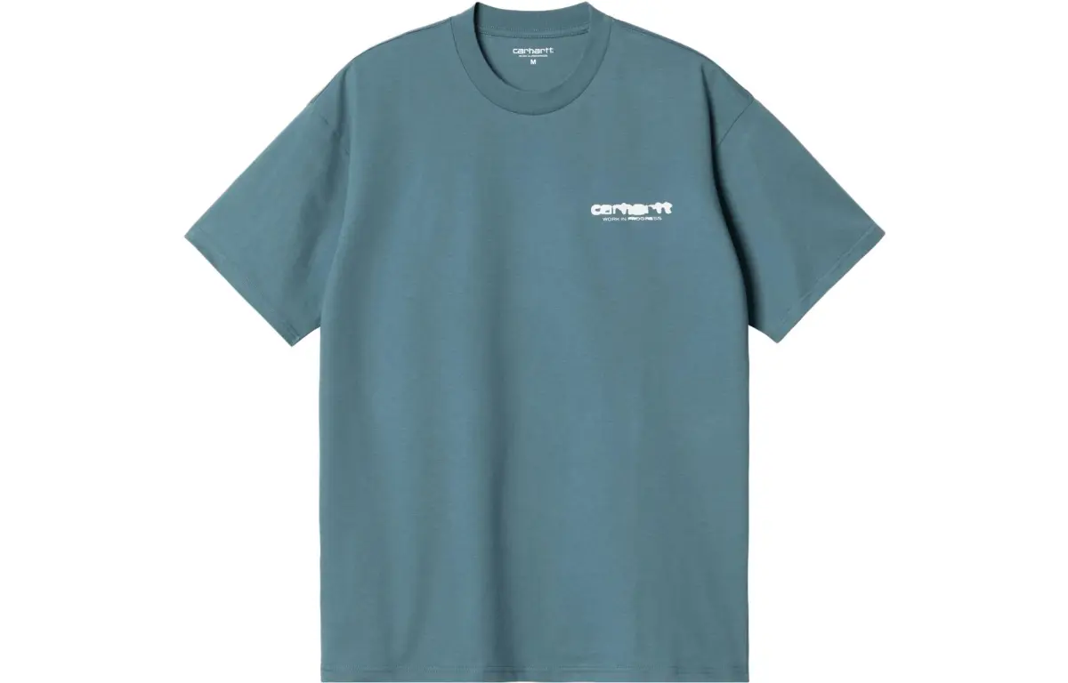 Carhartt WIP Ink Bleed T Shirt T Shirt Men's Light Blue