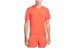 Nike Dri FIT Miler T Shirt Men's Orange