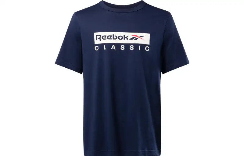 Reebok T Shirt Men's Marine Blue