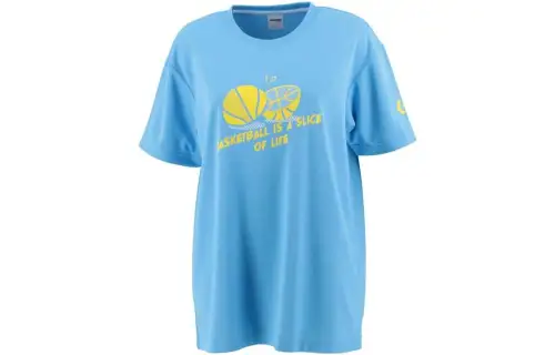 Converse T Shirts Men's Blue Crew Neck Moderate Straight Fit