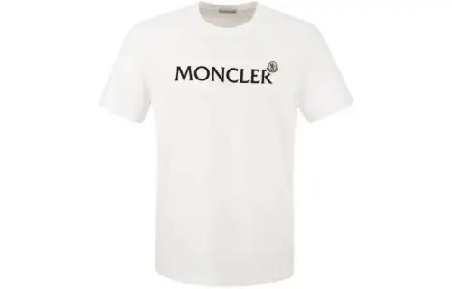 Moncler Logo Patch Crewneck T-Shirt