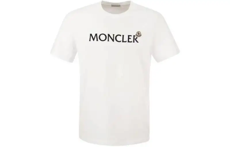 Moncler Logo Patch Crewneck T-Shirt