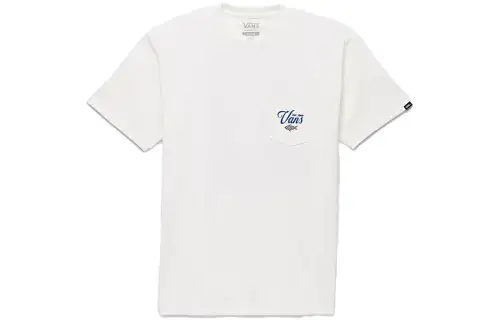 Vans FISHING CLUB T Shirt Men's White