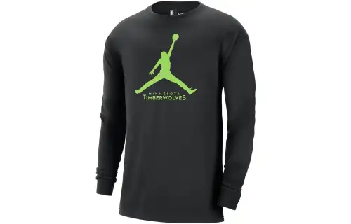Jordan Minnesota Timberwolves Essential Men's Jordan Nba Long Sleeve T Shirt