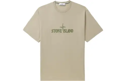 STONE ISLAND T Shirt Men's Light Gray