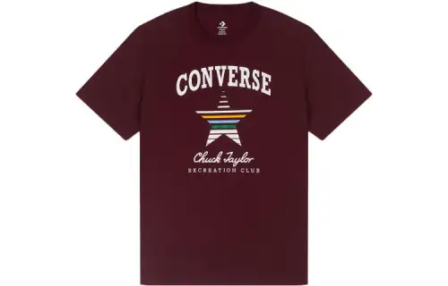 Converse All Star Chuck Taylor T Shirt Unisex Burgundy