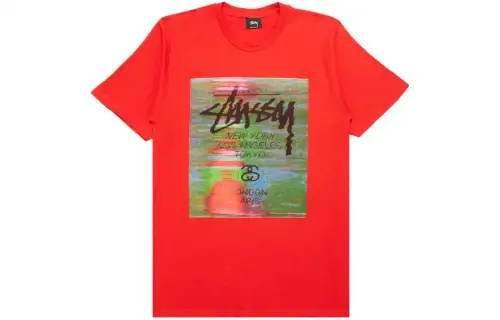 Stussy World Tour Glitch Tee