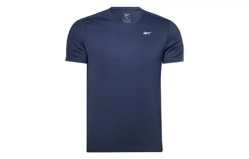 Reebok SS TECH T Shirt Men's Dark Blue