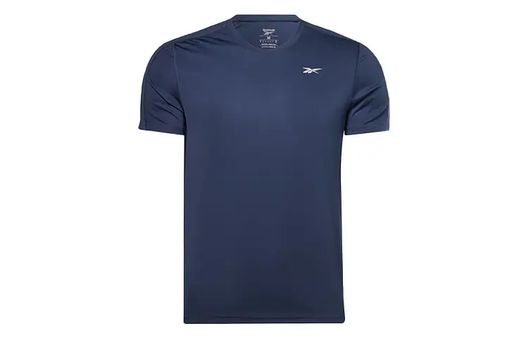 Reebok SS TECH T Shirt Men's Dark Blue