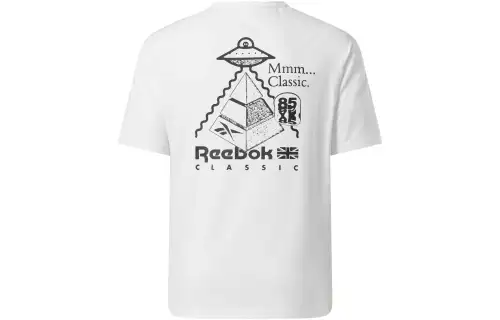 Reebok CL SKATE T Shirt Unisex White