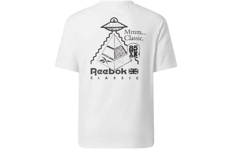 Reebok CL SKATE T Shirt Unisex White