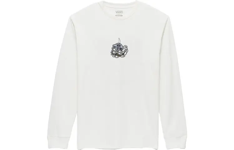Vans View Long Sleeve T Shirt T Shirt Unisex White